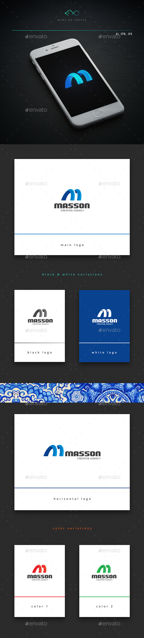 Masson - Letters Logo Templates