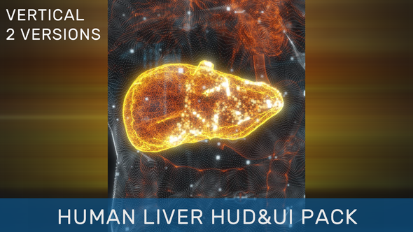 Human Liver HUD UI Pack