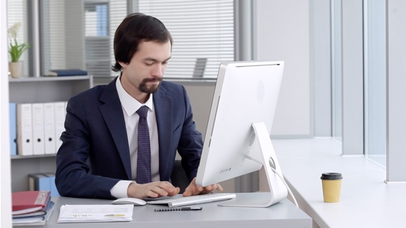 The Begining of the Work Day alt