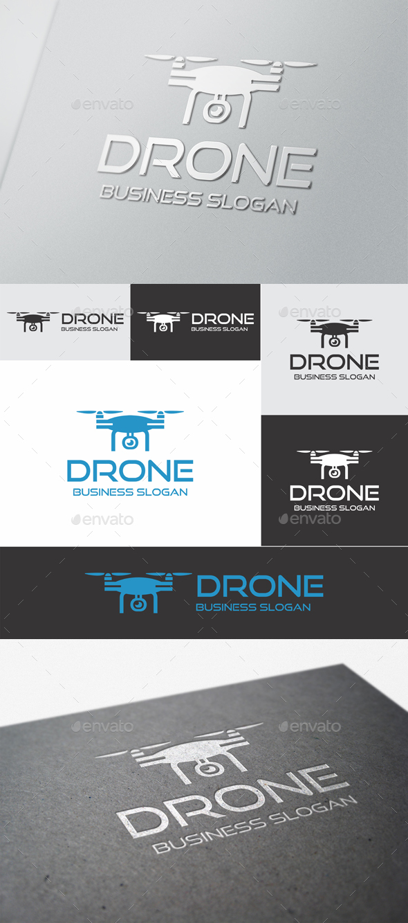 Drone - Objects Logo Templates