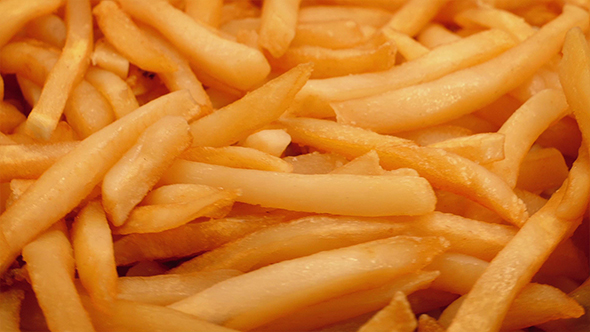 Potato Fries Rotating, Stock Footage | VideoHive