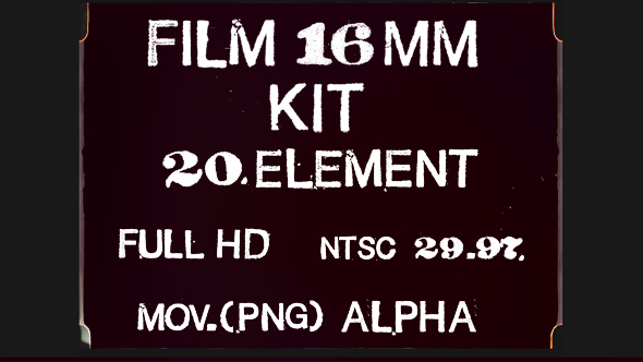 Film 16 MM Kit