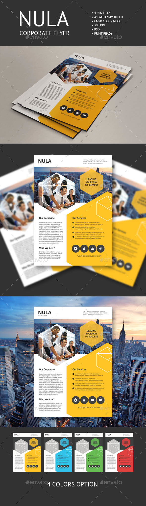 Nula Corporate Flyer - Corporate Flyers