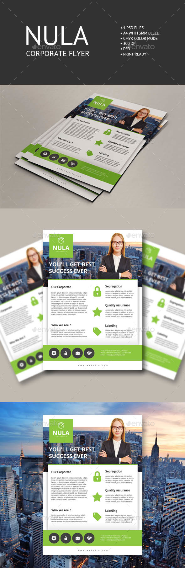 Nula Corporate Flyer 2 - Corporate Flyers