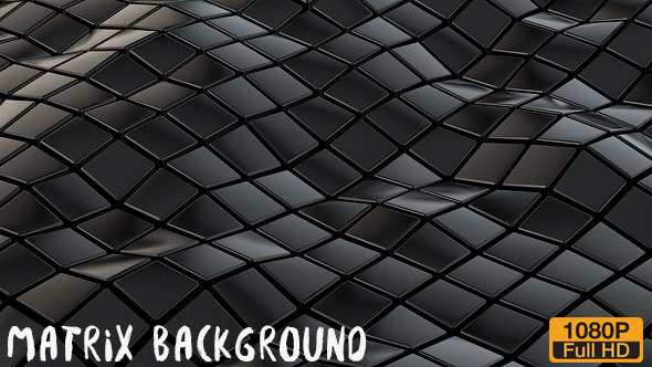 Black Grid Background