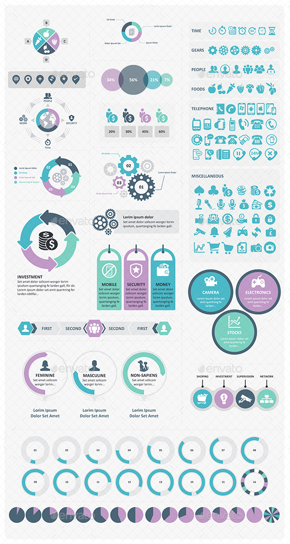 Infographic & Icon Set - Infographics