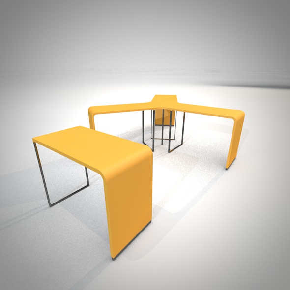 Brunch table set - 3Docean 15572502