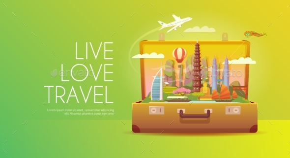 Travel To Asia. - Landscapes Nature