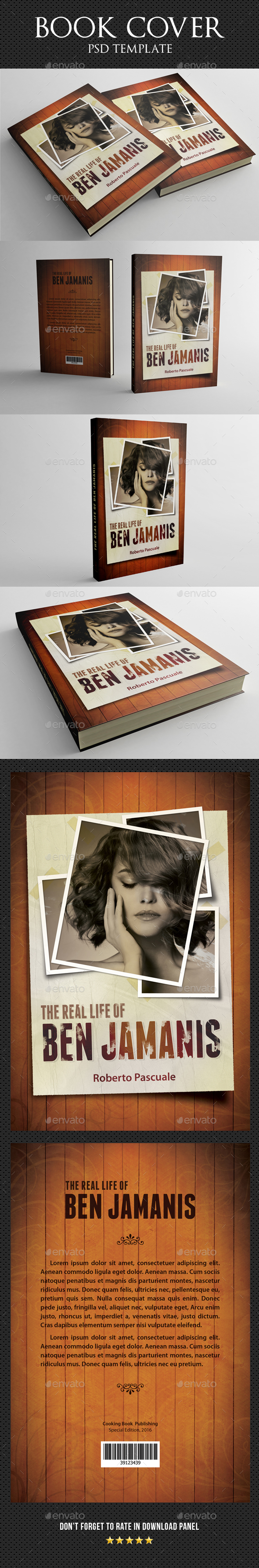 The Real Life Book Cover - Miscellaneous Print Templates