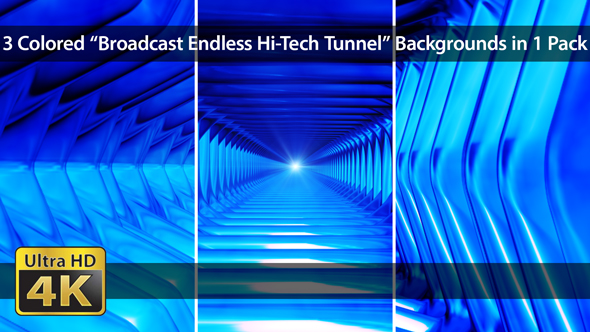 Broadcast Endless Hi-Tech Tunnel - Pack 02