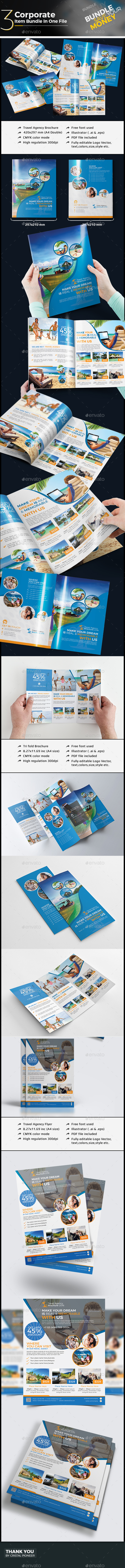 Travel Agency Branding Bundle - Corporate Brochures