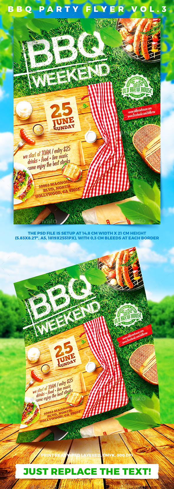 BBQ Party Flyer vol.3 - Holidays Events