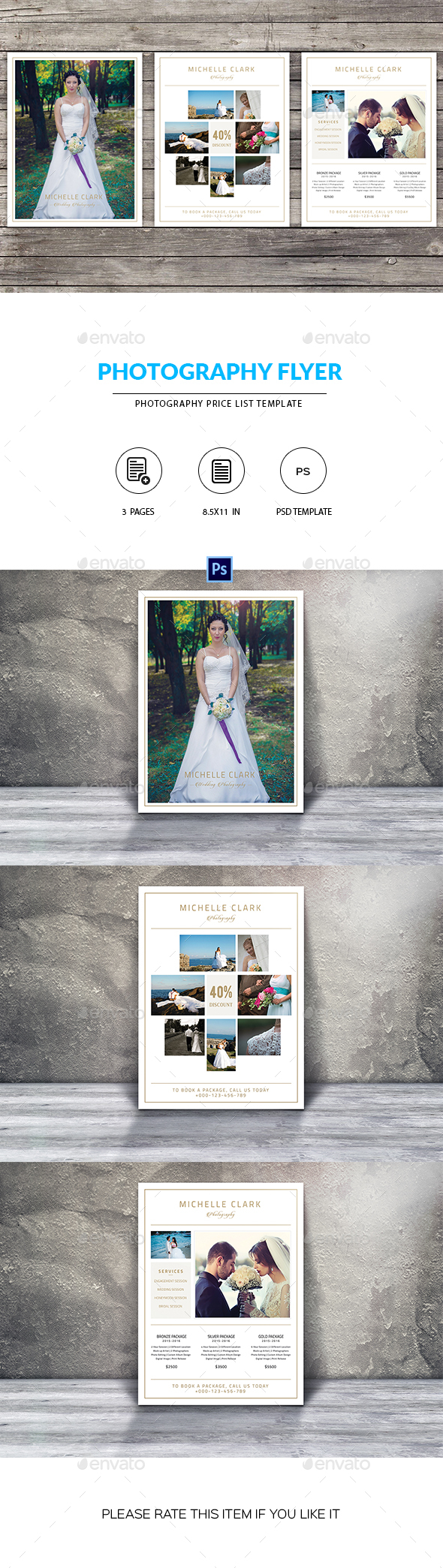 Minimal Photography Flyer - Corporate Flyers
