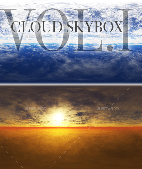 Cloud Skybox Pack - 3Docean 15594287