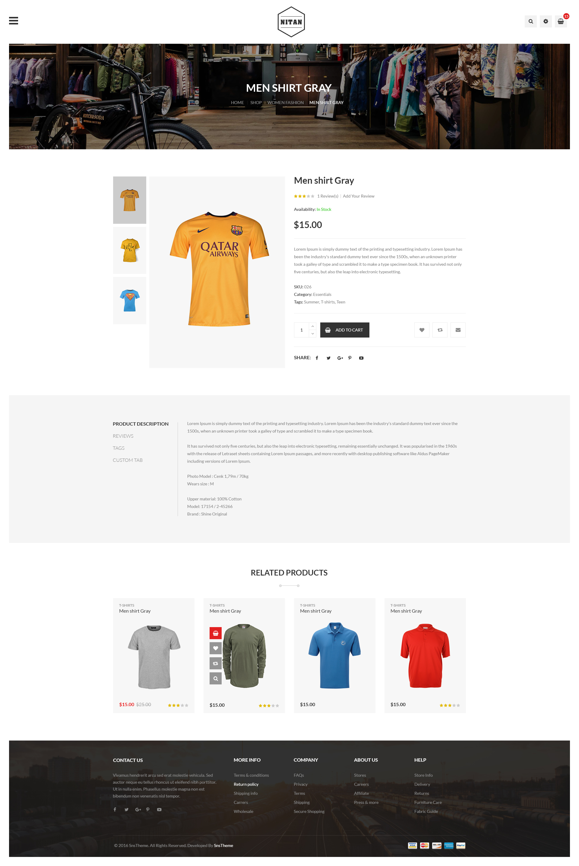 Nitan - Ecommerce PSD Template by snstheme | ThemeForest