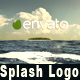 Splash Logo in Ocean - VideoHive Item for Sale