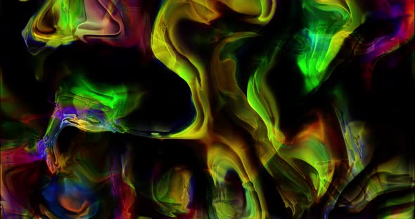 4K Abstract Liquid Background Animation