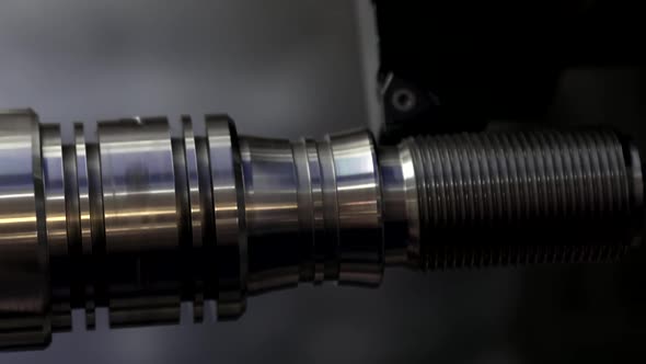 Processing of a Part on a Lathe