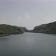 Drone Flying Rising Over Water In Krk National Park In Croatia, Wide Landscape - VideoHive Item for Sale