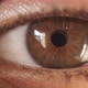 Extreme macro shot of the brown eye of a boy	 - VideoHive Item for Sale