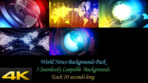 World News Backgrounds Pack