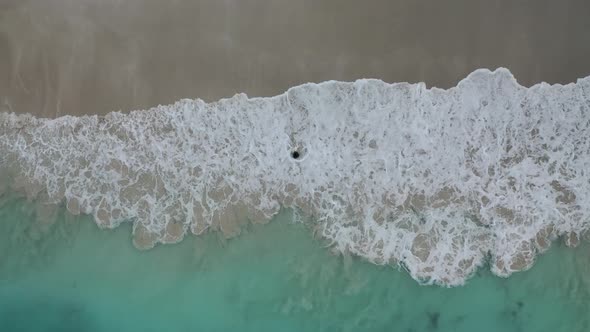 Skeleton Beach, Coral Bay, Western Australia 4K Aerial Drone