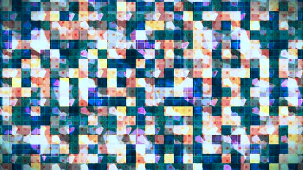 Broadcast Hi-Tech Glittering Abstract Patterns Wall 67