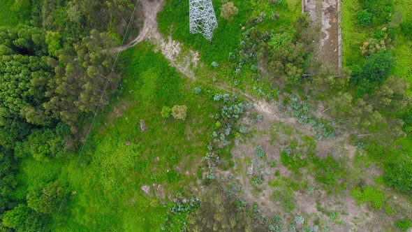 High Voltage Power Line System alt