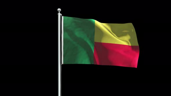Benin Flag Big