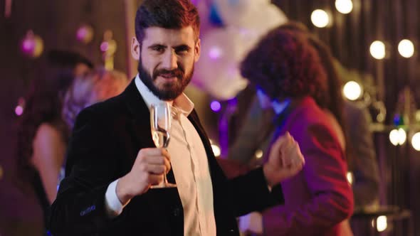 Young Guy in Front of the Camera Very Charismatic alt