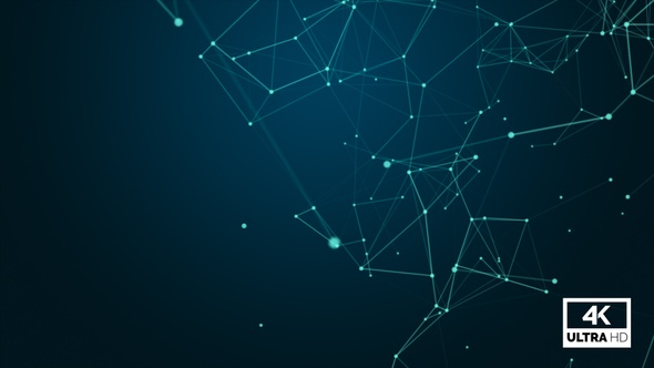 Blue Plexus Background Looped V2 alt