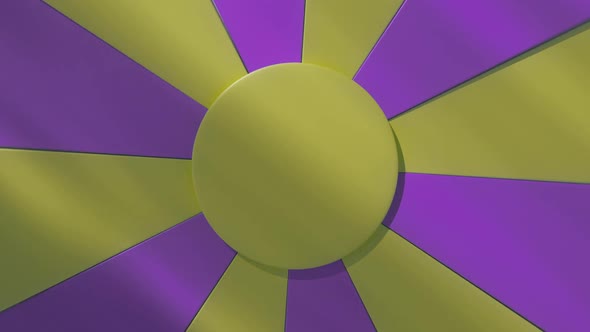 Comic Style Background Pop Rays Yellow Purple Color