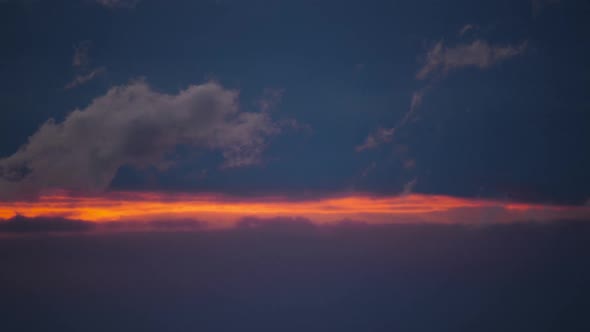 Beautiful Sunset Sky with Clouds,  Time Lapse, Sunrise Sky, Twilight, Storm Weather alt