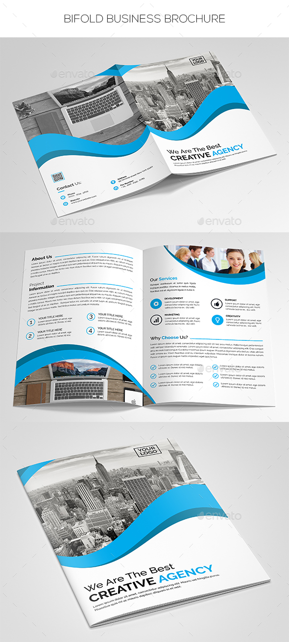 Bifold Business Brochure - Corporate Brochures