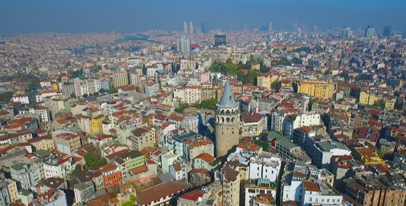 Aerial View of Galata Tower 3 alt