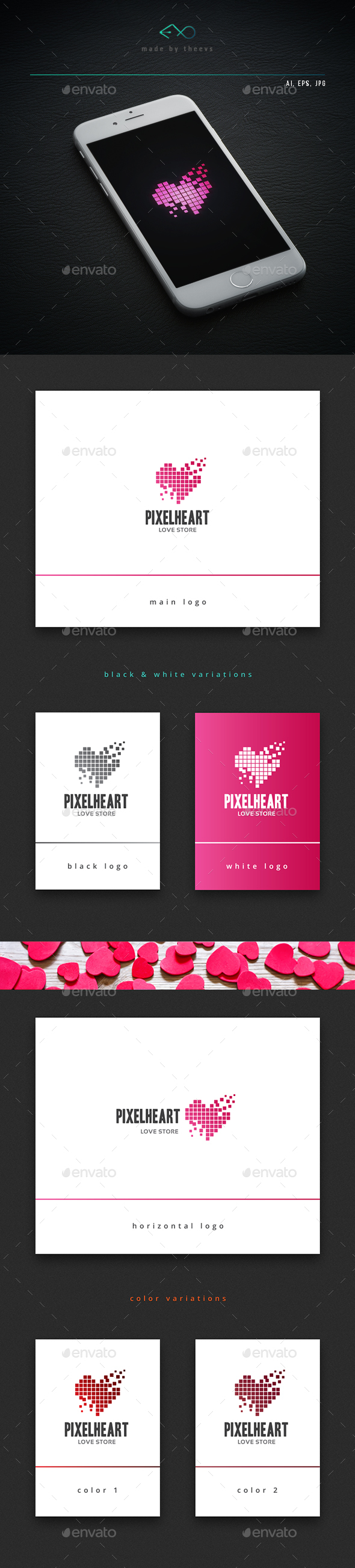 Pixelheart - Vector Abstract
