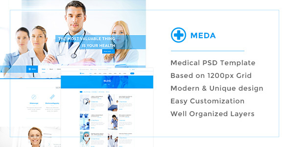 Meda - Responsive - ThemeForest 15613739