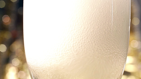 Bubbles Inside a Glass Of Champagne alt