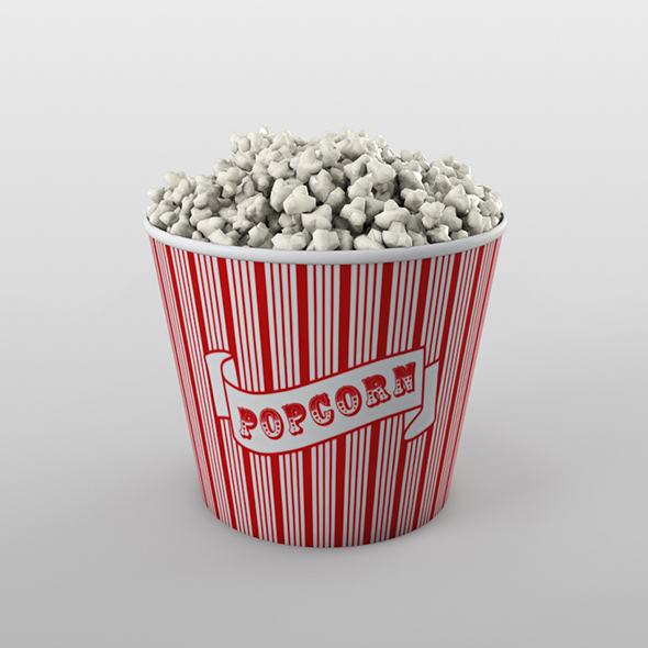 Popcorn bucket - 3Docean 15617879