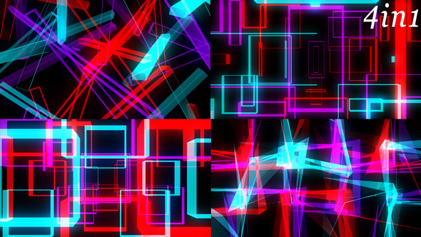 Abstarct Color - VJ Loop Pack (4in1) alt