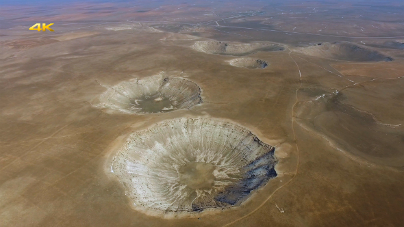 Aerial Meteor Craters alt