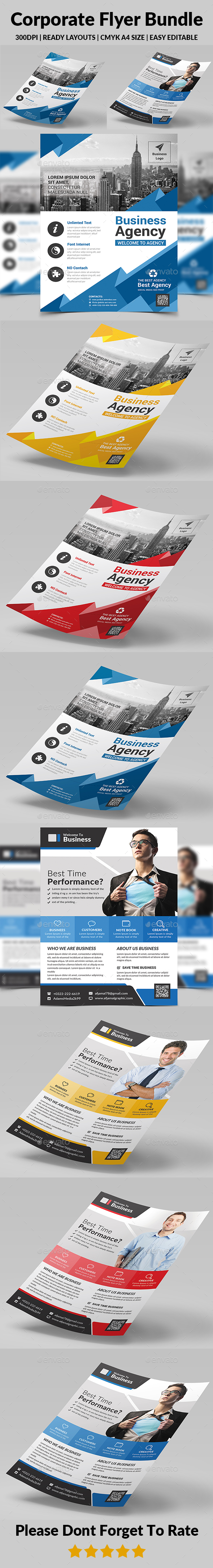 Corporate Flyer Bundle - Corporate Flyers