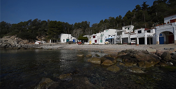 Little Mediterranean Rock Beach