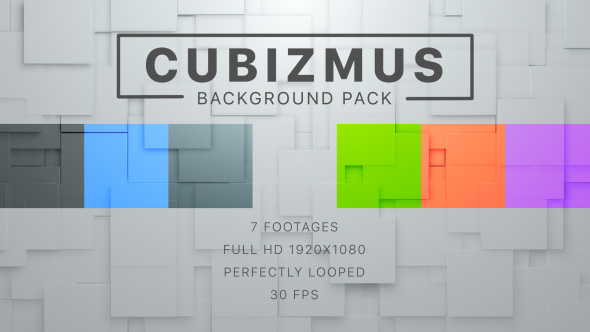 Cubizmus Square BG Pack