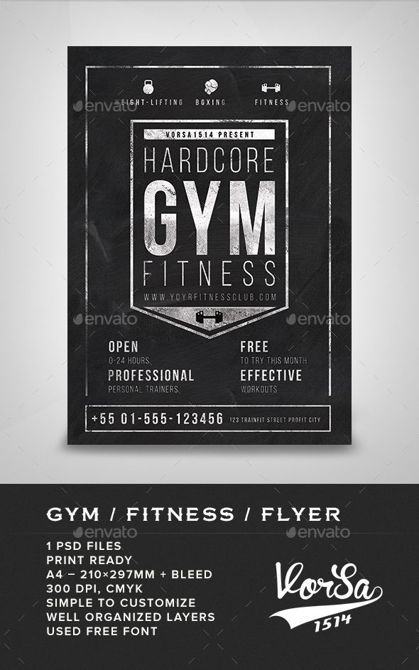 Gym / Fitness Flyer