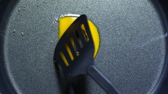 In A Frying Pan In Boiling Oil Fried Food Word alt