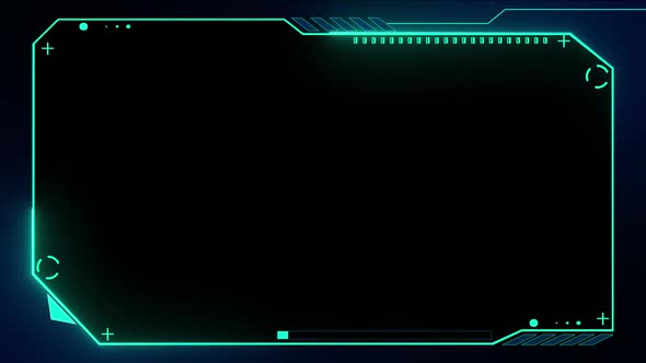 Future Technology Video Frame