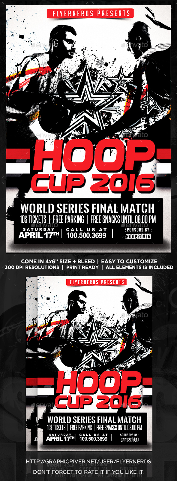 Basketball Mania Sports Flyer - Sports Events