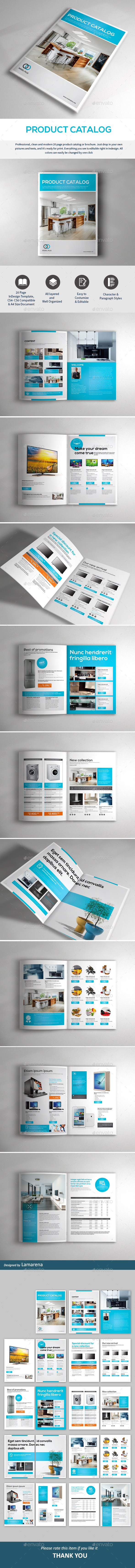 Product Catalog - Brochures Print Templates