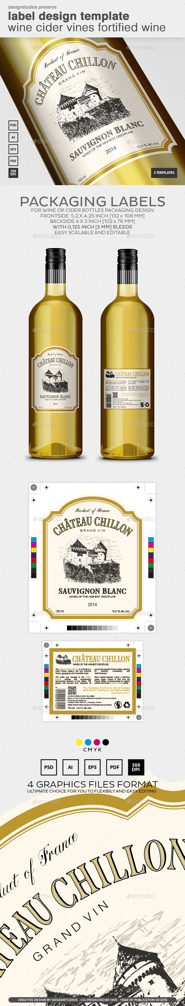 Label Design Template Wine Cider Vines Fortified Wine Intended For Wine Bottle Label Design Template